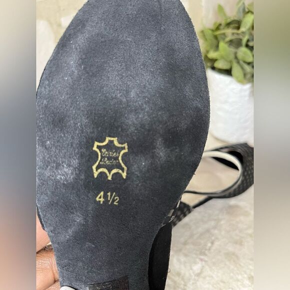 Werner Kern SANNA Black dance shoes Size 4.5 US 8 Eu 37 1/3 - Picture 11 of 12